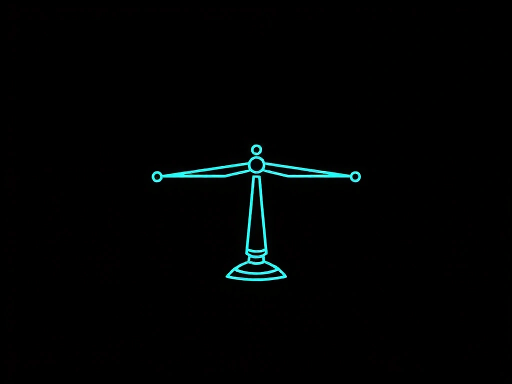 Scale representing balance and fairness