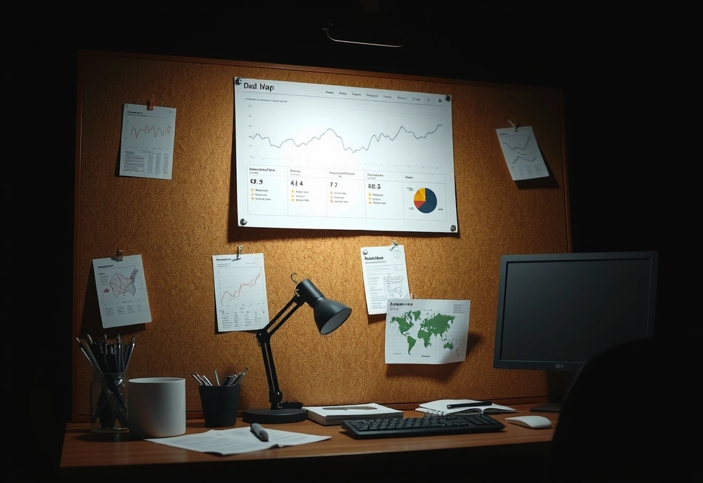 Workspace with data maps